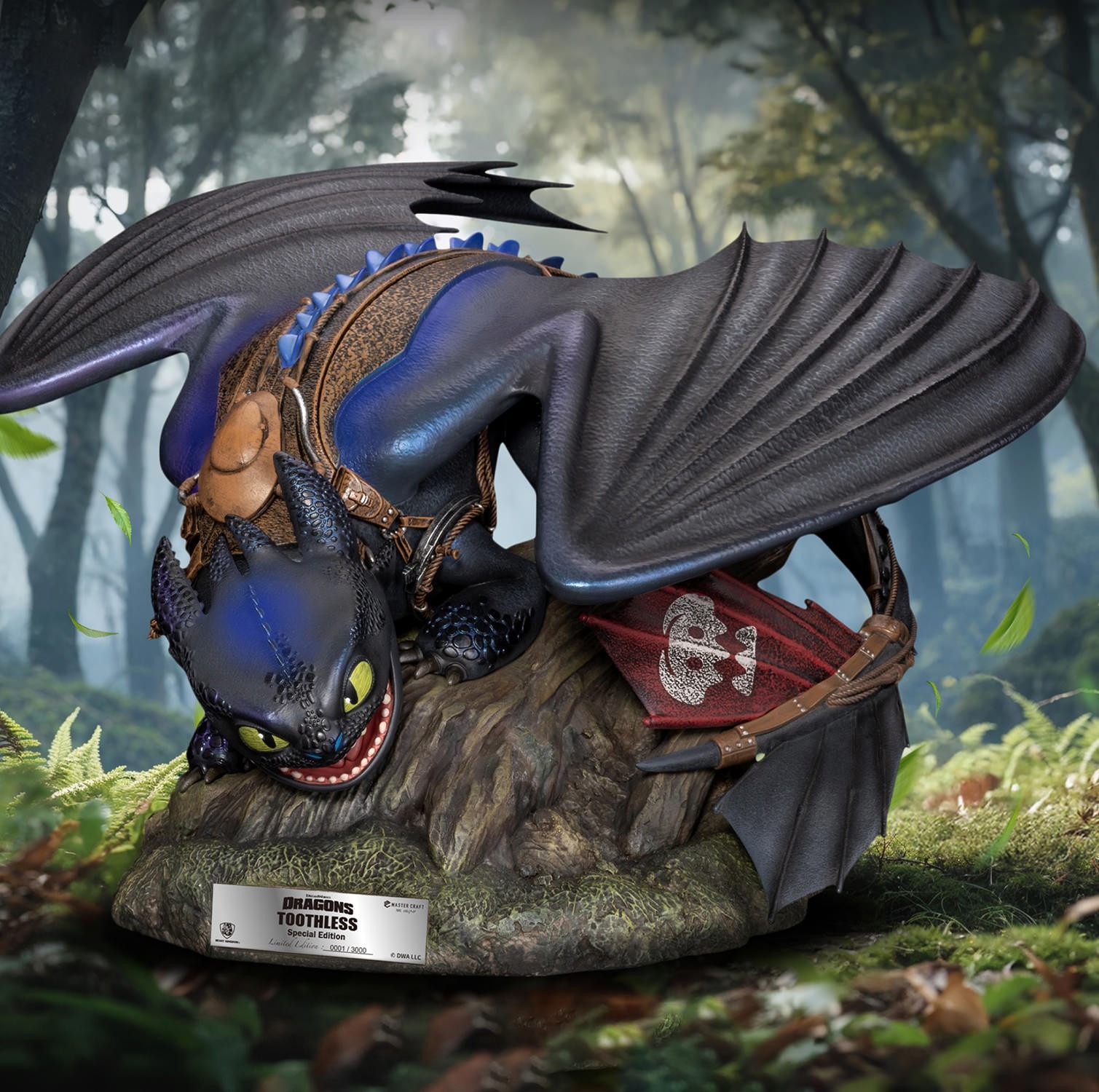 Pre-Order Beast Kingdom How to Train Your Dragon Toothless Special Edition Statue
